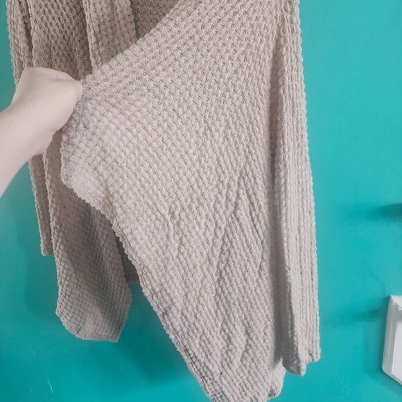 Bobeau XL Beige Cardigan Sweater Pre-owned/Unworn - Picture 5 of 8
